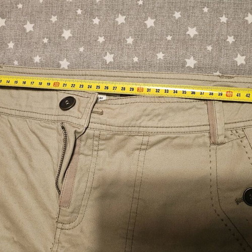 Beige Mango skirt like new with pockets, size XXL