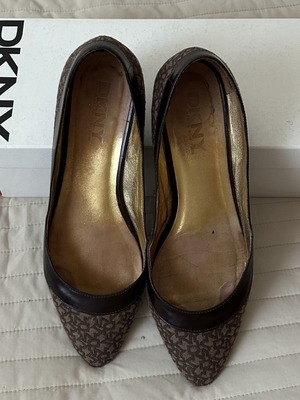 DKNY ballerinas brown size 38.5 used