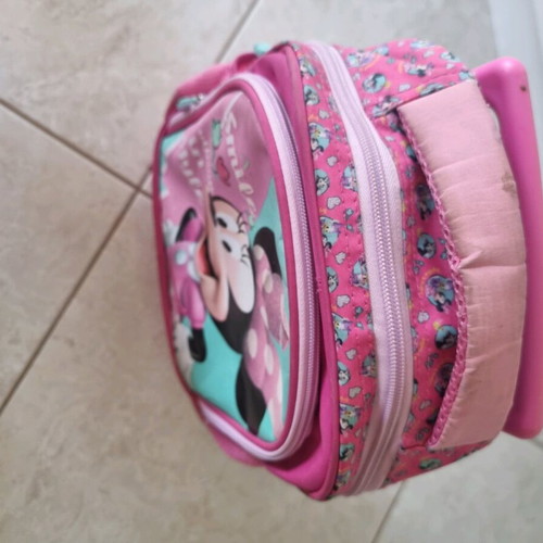Mini school bag used with Minnie Mouse design