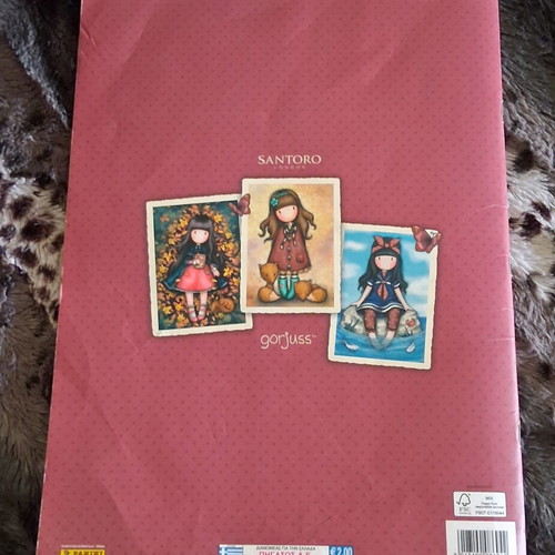 Panini Santoro sticker album with 50 stickers