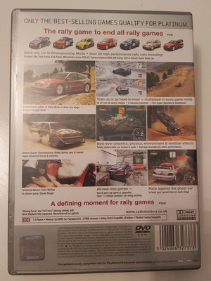 Colin McRae Rally 04 PS2 Platinum Edition μεταχειρισμένο, πλήρες