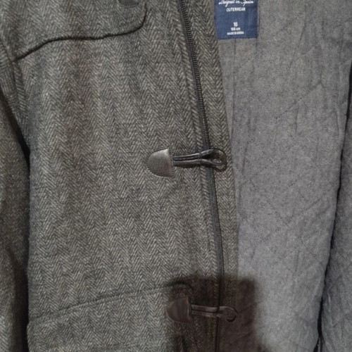 Mayoral Montgomery Coat like new, grey, size 12-14 years