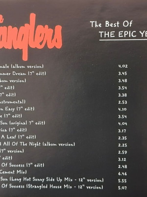 The Stranglers The Best Of The Epic Years CD used, rock