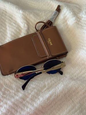 Celine sunglasses new with gold details