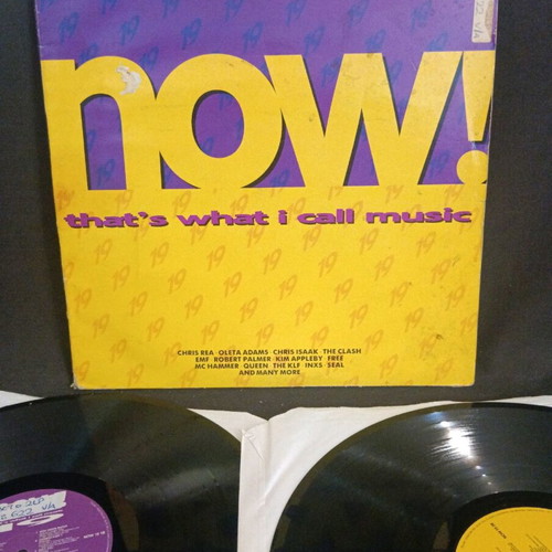Now 19 vinyl record used, pop, in good condition
