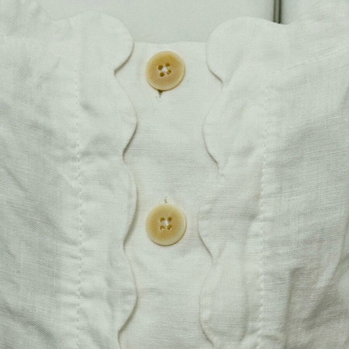 Juicy Couture white linen playsuit like new, worn minimally