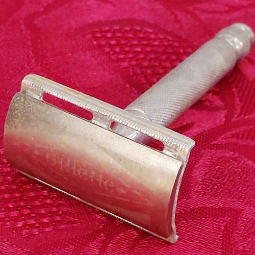 Gillette vintage safety razor from 1960s