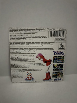 Christmas Nights Into Dreams Sega Saturn Promo Game like new