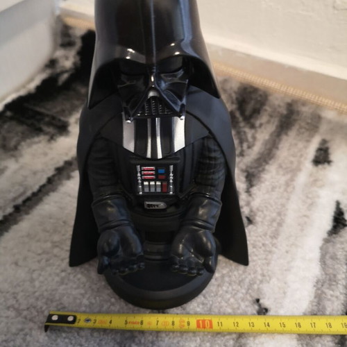 Star Wars Cable Guy Darth Vader Controller and Phone Support like new