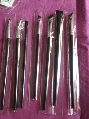 Makeup brushes for cut crease new, set of 7 pieces