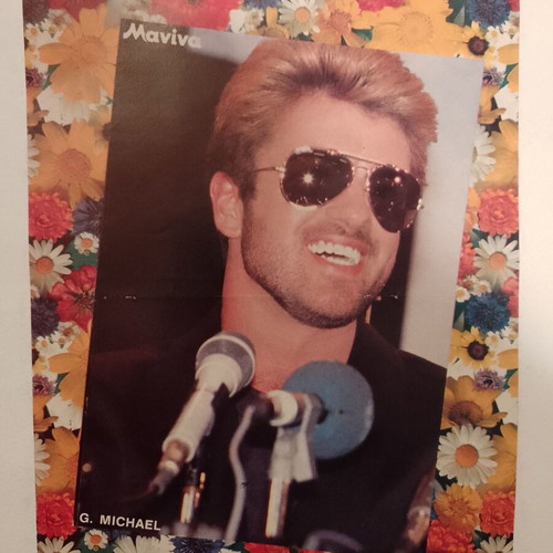 George Michael & Bananarama poster like new