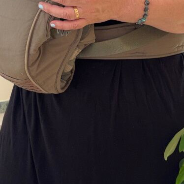 Mothercare baby carrier used, olive color, functional
