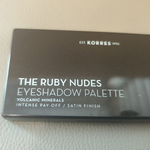 Korres Ruby Nudes eyeshadow palette, 6 shades, new