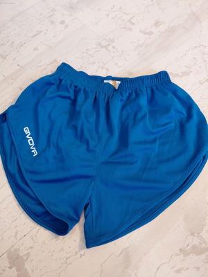 Givova running shorts blue electric new