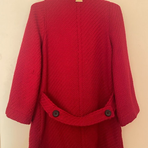 Lynne coat used, red, size L