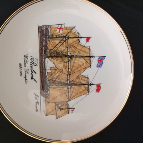 Vintage Furstenberg Germany decorative wall plates set of 5