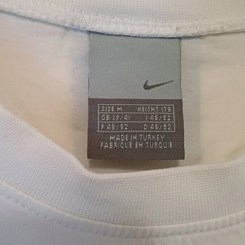 Nike Sleeveless Training Shirt Greece National Basketball Used Size M