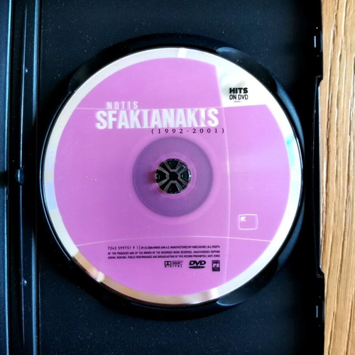 Notis Sfakianakis DVD used 1992 - 2001, laiko