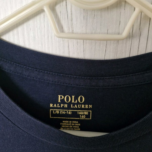 Ralph Lauren long sleeve shirt for boy like new, dark blue