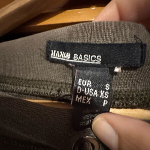 Mango velvet tracksuit like new, brown