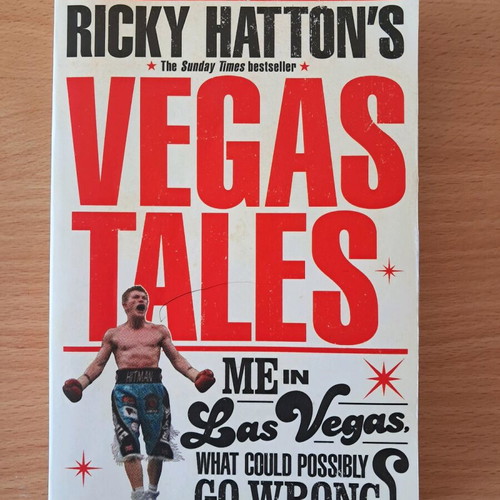 Ricky Hatton's Vegas Tales book used, English