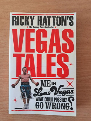 Ricky Hatton's Vegas Tales book used, English