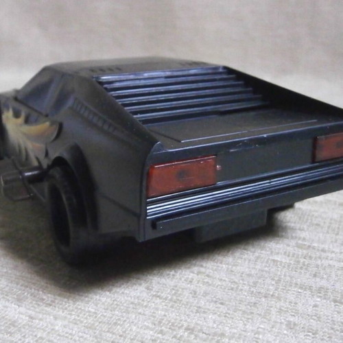 Knight Rider KITT wind-up black car, ANCO Toys vintage