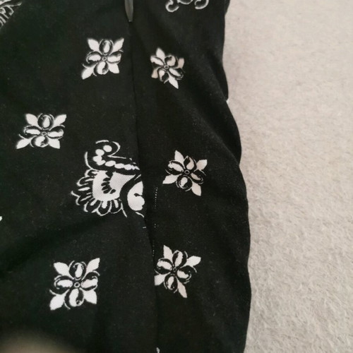 Bershka one-piece shorts M used, black and white