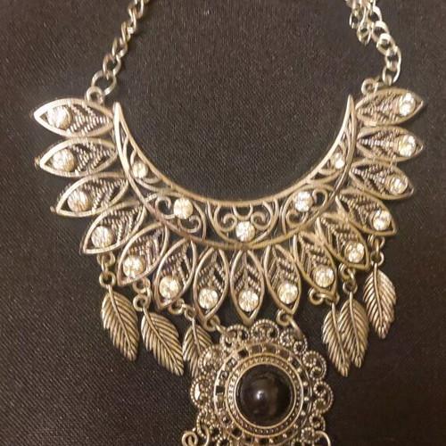 Boho Afghan necklace new
