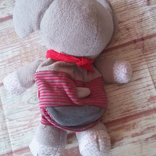 Plush puppet glove elephant HABA like new