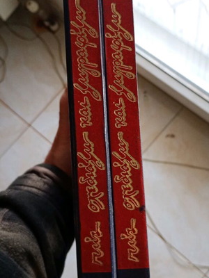 How I Design and Paint books used, leatherbound, 2 volumes