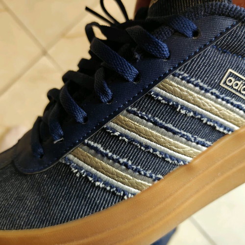 adidas gazelle silver green womens Adidas Samba XLG Denim  Newcop