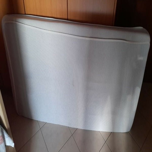 Children's bed and mattress used, 70x158 cm, washable cover