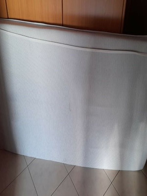 Children's bed and mattress used, 70x158 cm, washable cover