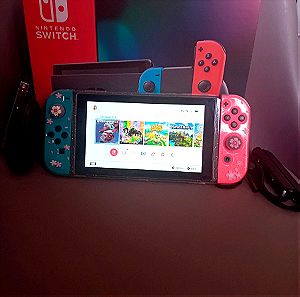 Nintendo Switch με δώρο θήκη σιλικόνης