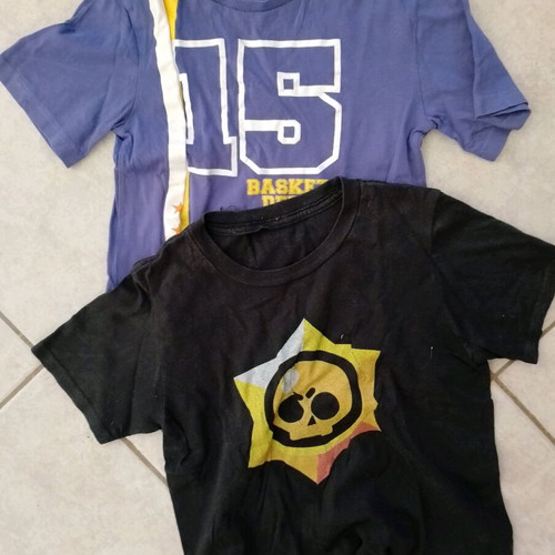 Boys' mako t-shirts used, size 128 cm, ages 7-8