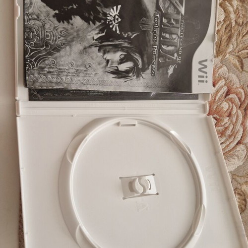 The Legend of Zelda Twilight Princess empty game box