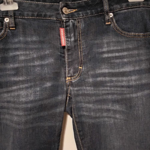Dsquared2 jeans pants, size 46, blue, almost unworn