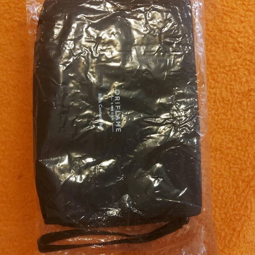Makeup neceser new, black polyester