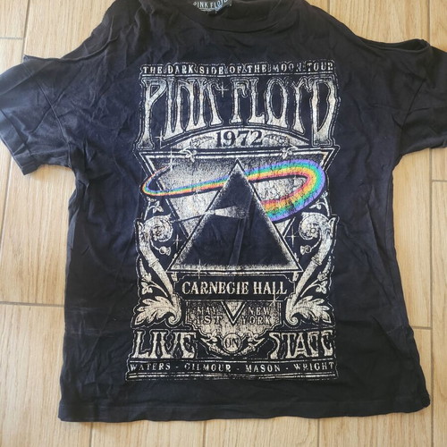 Pink Floyd black short-sleeve t-shirt plus size, like new