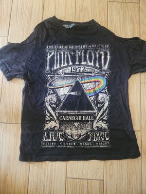 Pink Floyd black short-sleeve t-shirt plus size, like new