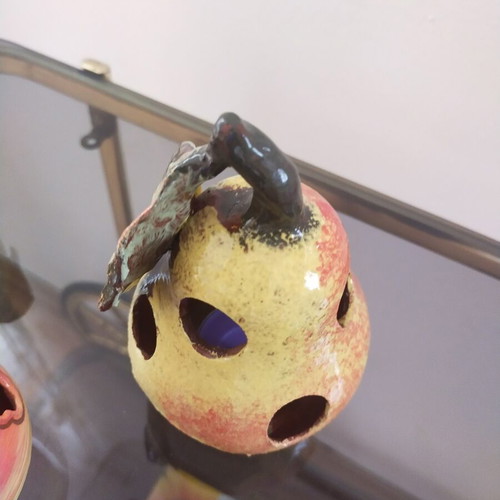Mini handmade ceramic candle holders autumn cozy