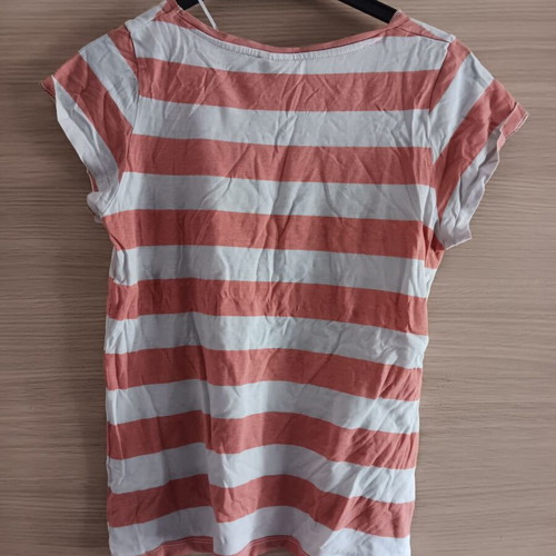 H&M women's pajamas used, size XS, white and orange
