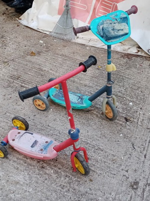 Παιδικά πατίνια μεταχειρισμένα, σετ 2