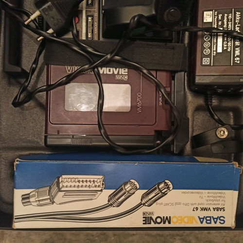 Saba Videomovie VM6700 video camera used, VHS-C