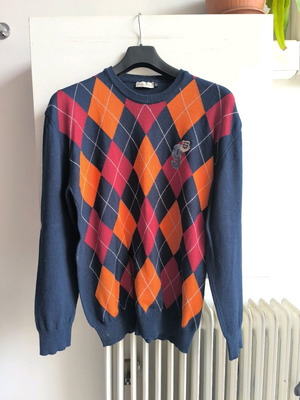 Wool classic sweater size XL multicolor like new