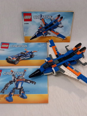 Lego Creator 31008 σαν καινούργιο, 3 σχέδια σε 1 πακέτο