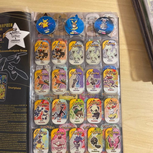 Pokemon collectible tags used, part 1, rare