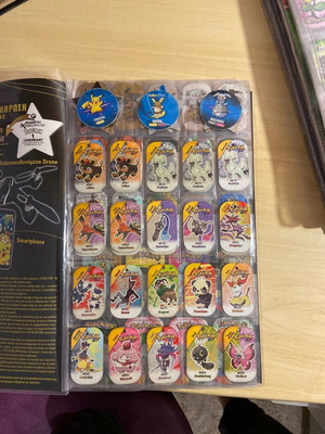 Συλλεκτικές τάπες Pokemon μεταχειρισμένες, part 1, σπάνιες
