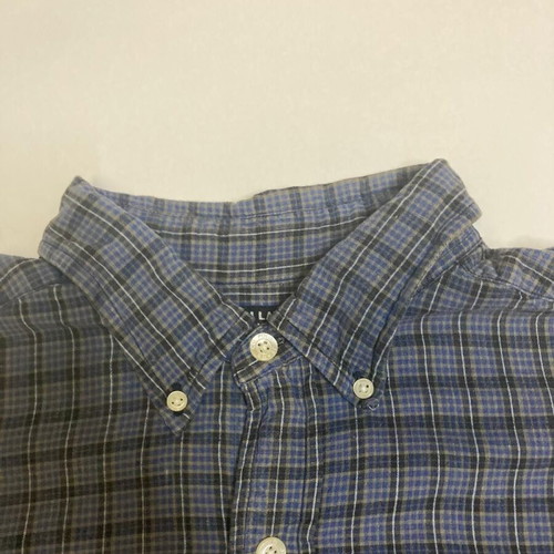 Ralph Lauren Polo Jeans Co. grey checked shirt XL vintage